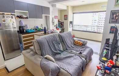 Imagem 5: Apto 50m² - Piscine Brás sem vaga Torre Atlântico - vista p/ piscina