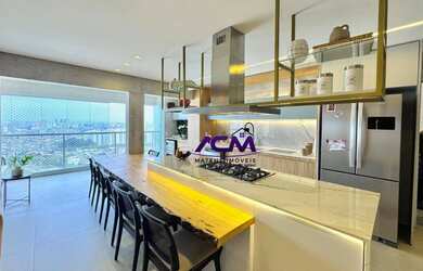 Imagem: O apartamento possui 3 Dormitórios, 4 Banheiros, 2 Vagas na