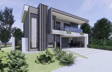 Imagem: Casa em Construção - em fase de acabamento - 367m² - 4 Dormitórios