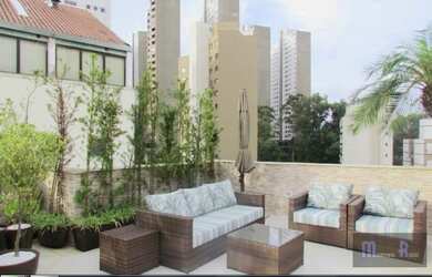 Imagem: O apartamento na cobertura possui 3 Dormitórios, 5 Banheiros