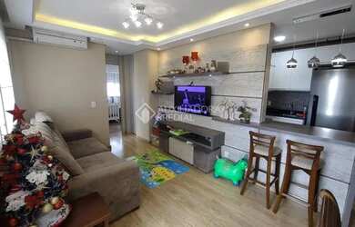 Imagem: O apartamento possui 2 Dormitórios, 1 Banheiro, 1 Vaga na garagem