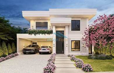 Imagem: A casa em condomínio possui 4 Dormitórios, 4 Banheiros, 4