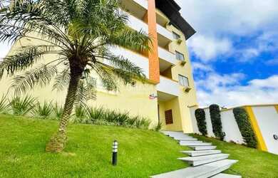 Imagem: O apartamento possui 1 Dormitório, 1 Banheiro, 1 Vaga na garagem