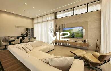 Imagem 6: Casa com 4, sendo 3 suítes quartos para alugar, 540 m² - Alphaville...