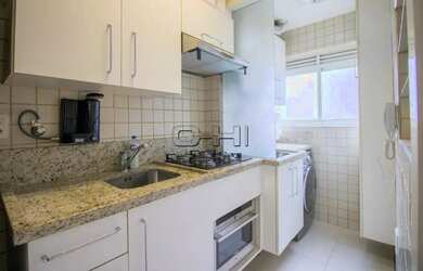 Imagem: O apartamento na cobertura possui 2 Dormitórios, 2 Banheiros