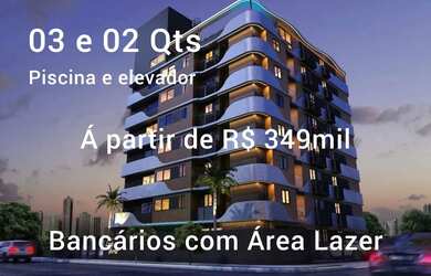 Imagem: O apartamento possui 2 Dormitórios, 2 Banheiros, 1 Vaga na