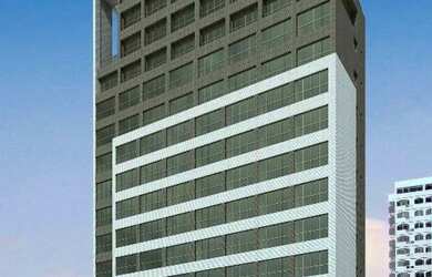 Imagem: O studio possui 1 Dormitório, 1 Banheiro, 28m² de Área e