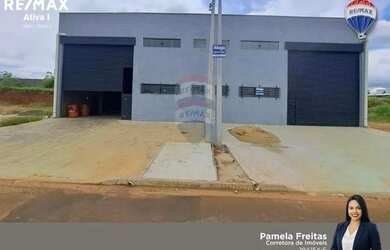 Imagem: O depósito possui 250m² de Área e está localizado em Vale