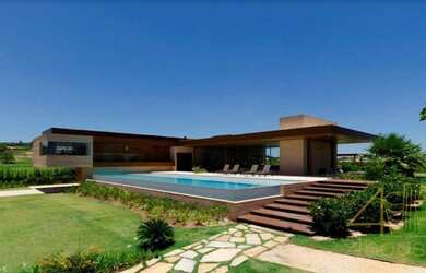 Imagem: A casa em condomínio possui 4 Dormitórios, 5 Banheiros, 5