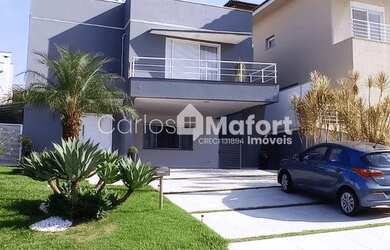 Imagem: A casa em condomínio possui 3 Dormitórios, 5 Banheiros, 4