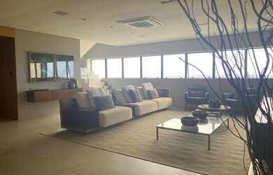 Imagem: O apartamento na cobertura possui 4 Dormitórios, 5 Banheiros