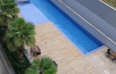 Imagem: O apartamento possui 2 Dormitórios, 2 Banheiros, 2 Vagas na