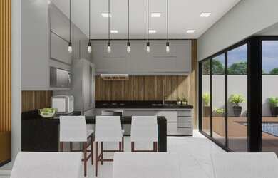 Imagem 10: Casa de condomínio térrea para venda possui 152 metros quadrados com...