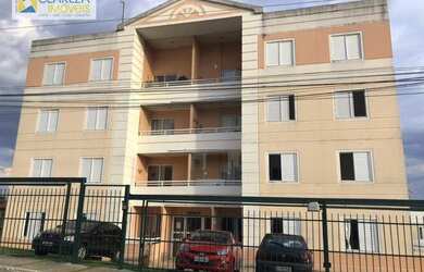 Imagem: O apartamento possui 2 Dormitórios, 1 Banheiro, 1 Vaga na garagem