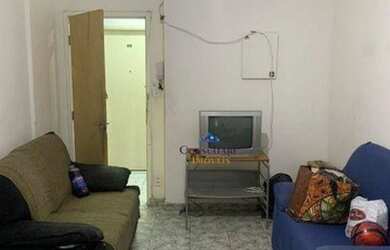 Imagem: A kitnet possui 1 Dormitório, 1 Banheiro, 1 Vaga na garagem