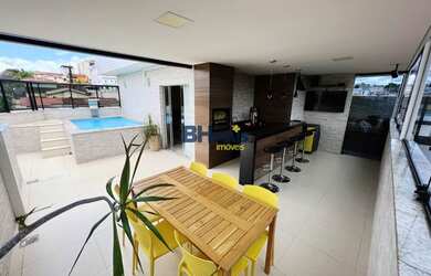 Imagem: O apartamento na cobertura possui 3 Dormitórios, 1 Banheiro