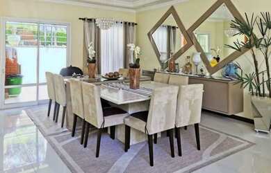 Imagem: A casa em condomínio possui 4 Dormitórios, 5 Banheiros, 5