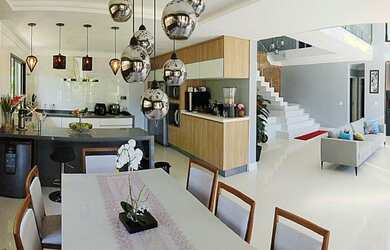 Imagem 9: Casa para aluguel e venda possui 430 m2 - FRENTE PARA O LAGO - linda vista