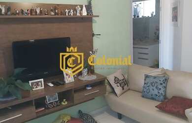 Imagem: O apartamento possui 1 Dormitório, 1 Banheiro, 1 Vaga na garagem