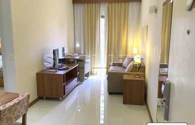 Imagem: O studio possui 1 Dormitório, 1 Banheiro, 1 Vaga na garagem