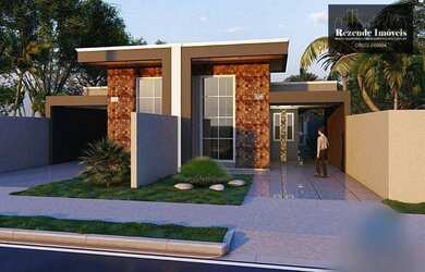 Imagem: A casa possui 3 Dormitórios, 2 Banheiros, 89m² de Área e