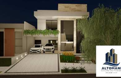 Imagem: A casa em condomínio possui 3 Dormitórios, 5 Banheiros, 4