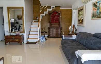 Imagem: O apartamento na cobertura possui 3 Dormitórios, 4 Banheiros