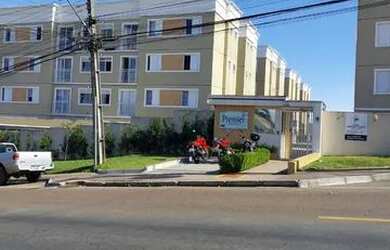 Imagem: O apartamento possui 2 Dormitórios, 1 Banheiro, 1 Vaga na garagem