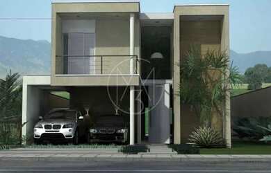 Imagem: A casa em condomínio possui 3 Dormitórios, 5 Banheiros, 4