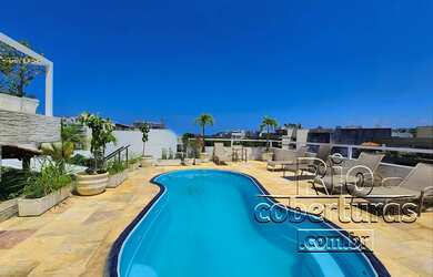 Imagem: O apartamento na cobertura possui 5 Dormitórios, 5 Banheiros