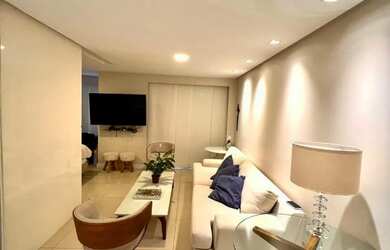 Imagem: O apartamento possui 1 Dormitório, 1 Banheiro, 1 Vaga na garagem