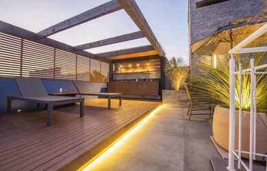 Imagem 2: Apartamento cobertura mobiliado com 3 dormitórios à venda, 180 m² -...