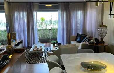 Imagem: O apartamento possui 4 Dormitórios, 5 Banheiros, 3 Vagas na