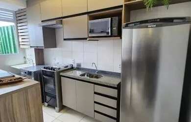 Imagem: O apartamento possui 2 Dormitórios, 1 Banheiro, 2 Vagas na