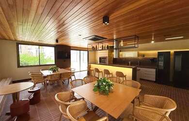 Imagem: O apartamento possui 4 Dormitórios, 5 Banheiros, 2 Vagas na