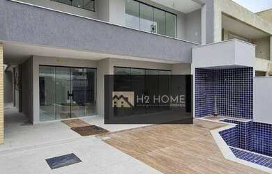 Imagem: A casa em condomínio possui 4 Dormitórios, 5 Banheiros, 2