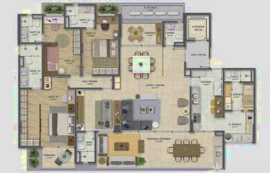 Imagem 10: Apartamento à venda, 209 m² por R$ 2.375.647,00 - Barra - Salvador/BA