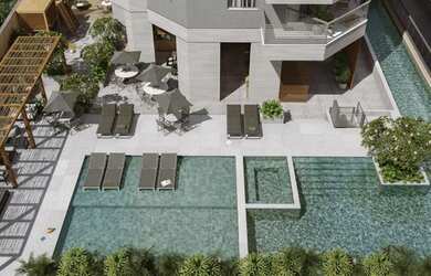 Imagem: O apartamento possui 2 Dormitórios, 2 Banheiros, 5 Vagas na