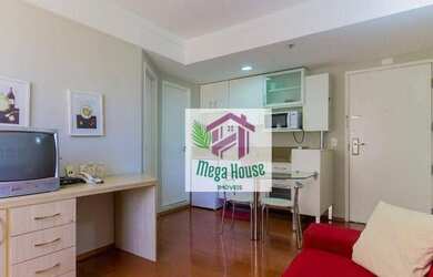 Imagem: O studio à venda possui 2 Dormitórios, 2 Banheiros, 1 Vaga