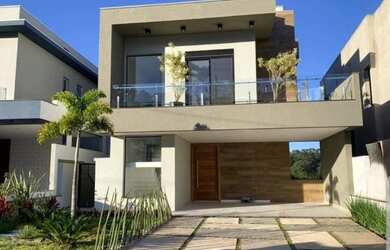 Imagem: A casa em condomínio possui 3 Dormitórios, 4 Banheiros, 4