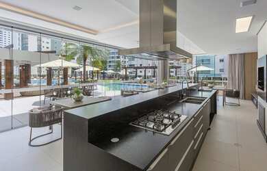 Imagem: O apartamento possui 3 Dormitórios, 5 Banheiros, 3 Vagas na