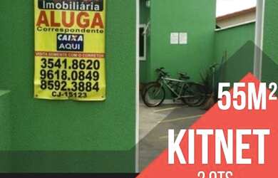 Imagem: O studio possui 2 Dormitórios, 1 Banheiro, 55m² de Área e