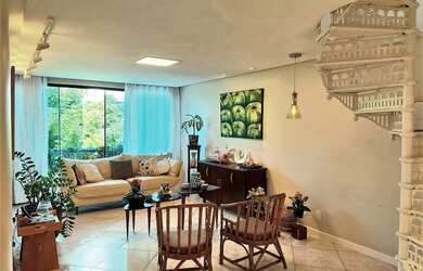 Imagem: O apartamento na cobertura possui 3 Dormitórios, 4 Banheiros