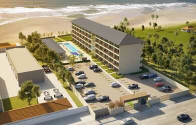 Imagem: O studio possui 1 Dormitório, 1 Banheiro, 2 Vagas na garagem