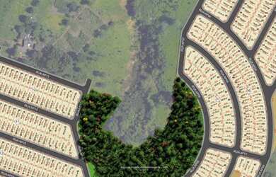 Imagem: O terreno possui 180m² de Área, Imóvel novo e está localizado