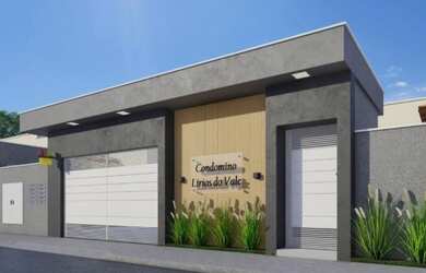 Imagem: A casa em condomínio possui 3 Dormitórios, 2 Banheiros, 1