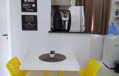 Imagem: O apartamento na cobertura possui 2 Dormitórios, 1 Banheiro