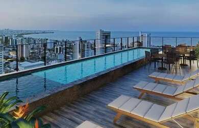 Imagem: O studio possui 1 Dormitório, 1 Banheiro, 1 Vaga na garagem