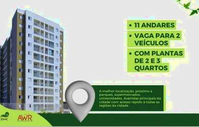 Imagem: O apartamento possui 2 Dormitórios, 2 Banheiros, 1 Vaga na