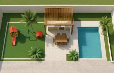 Imagem 8: CASAS DE 2 E 3/4. RESIDENCIAL MAR DE JAUÁ / A orla mais desejada da linha...